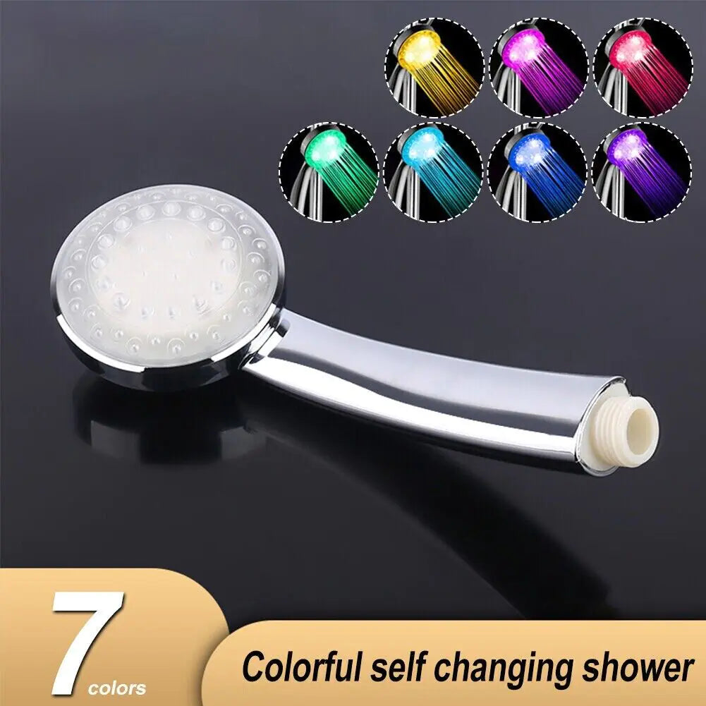 LuxGlow LED Shower Head